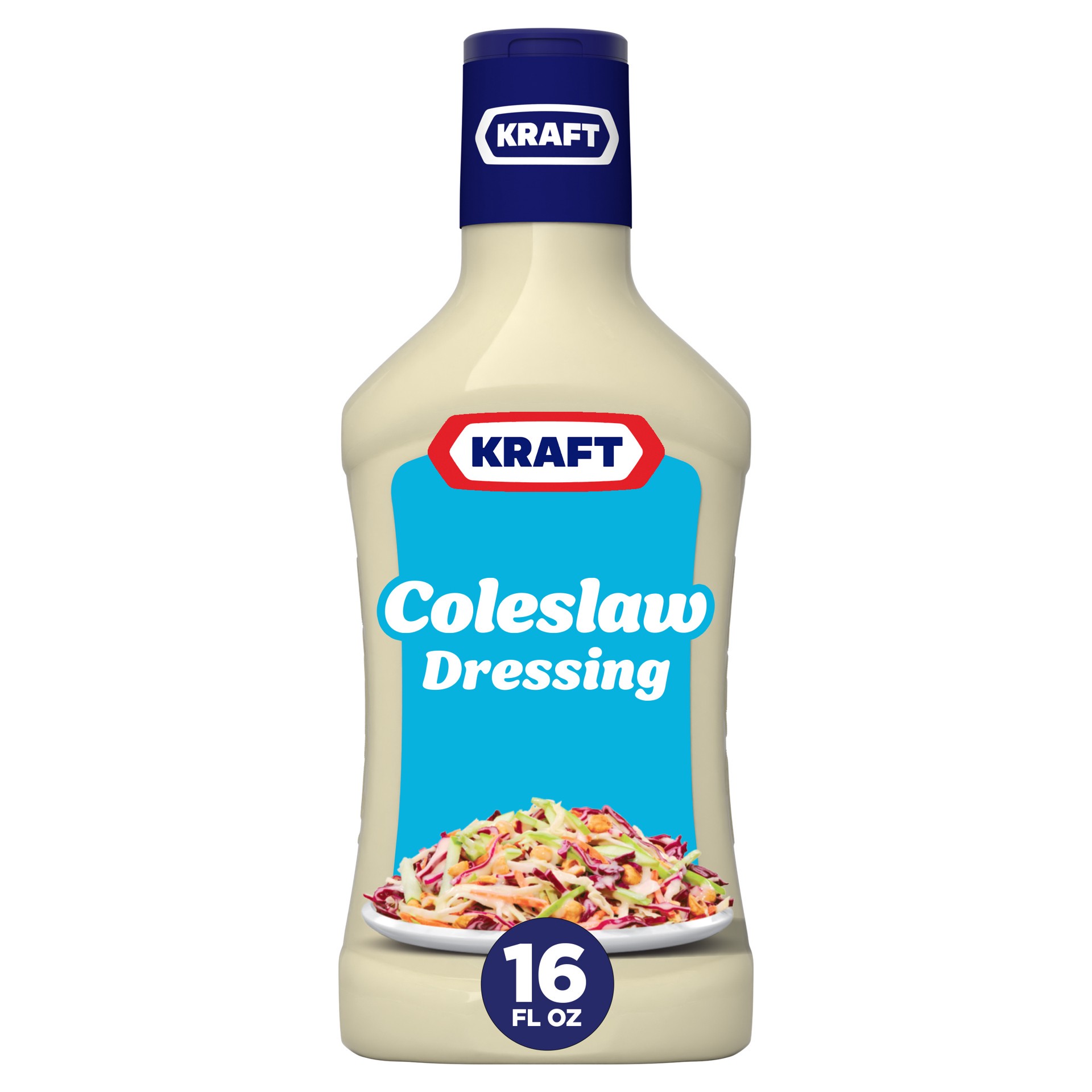 slide 1 of 5, Kraft Coleslaw Salad Dressing, 16 fl oz Bottle, 16 fl oz