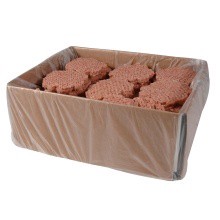 slide 1 of 1, GFS Beef Patty Juicy, 45 ct