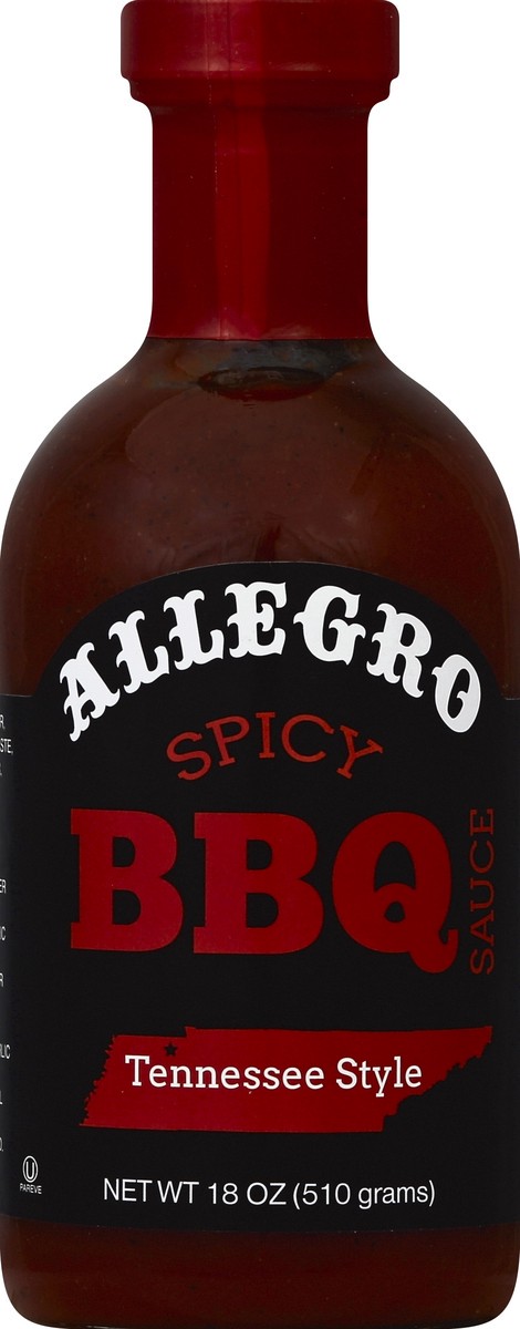 slide 2 of 3, Allegro BBQ Sauce 18 oz, 18 oz