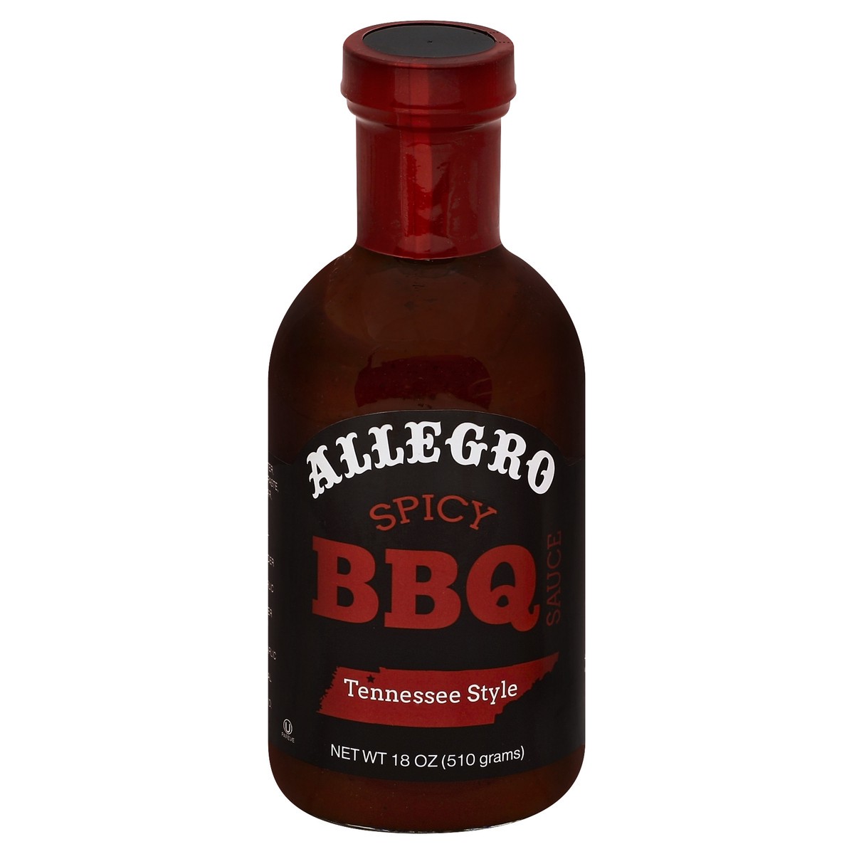 slide 3 of 3, Allegro BBQ Sauce 18 oz, 18 oz