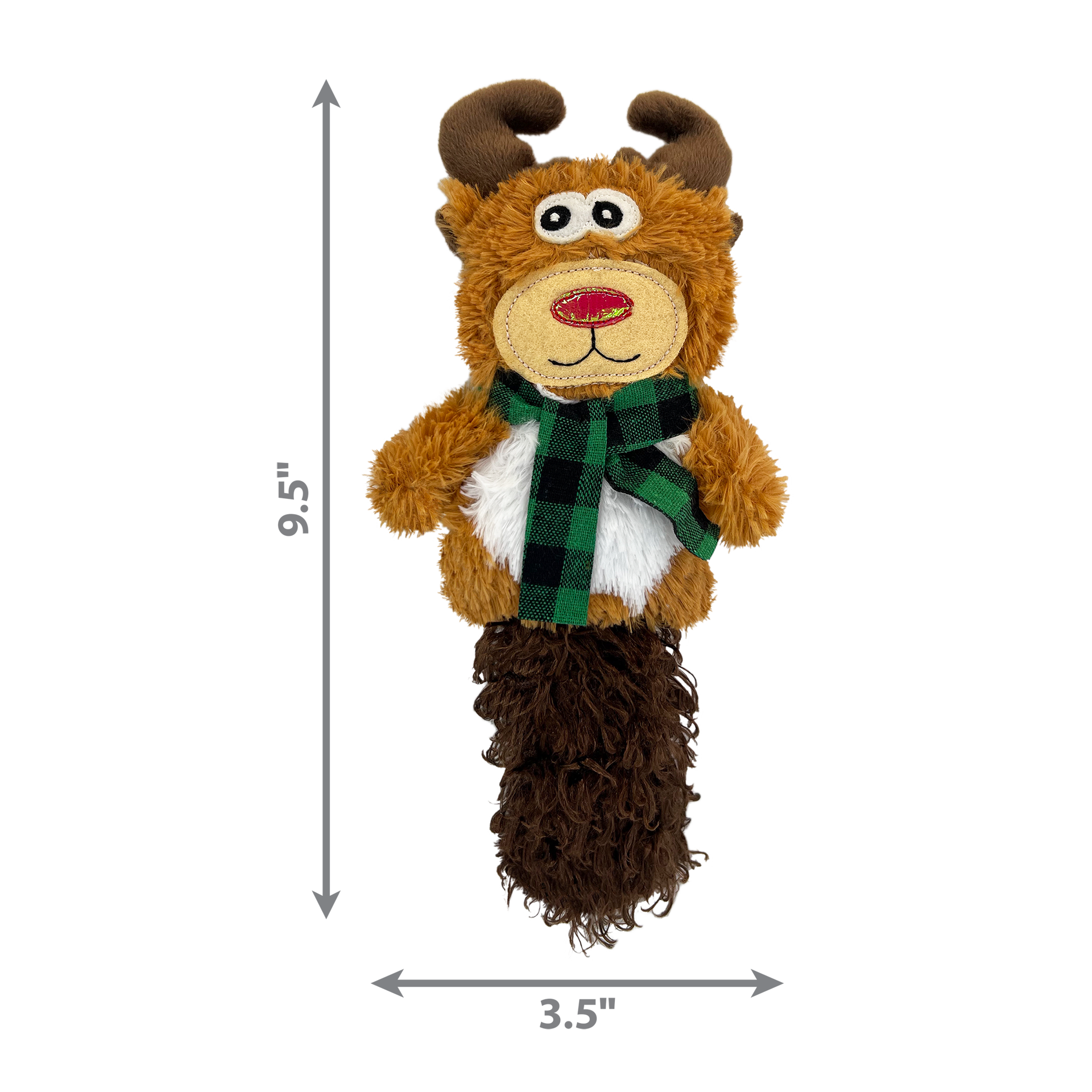 slide 2 of 3, KONG Holiday Kickeroo Character Assorted, 1 ct