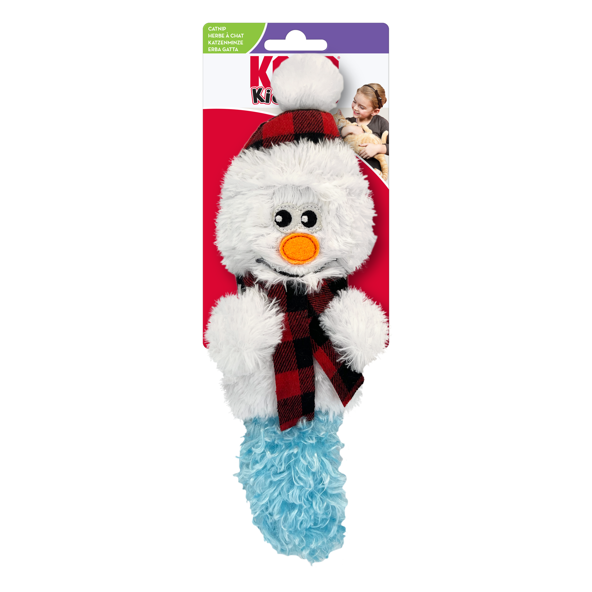 slide 3 of 3, KONG Holiday Kickeroo Character Assorted, 1 ct