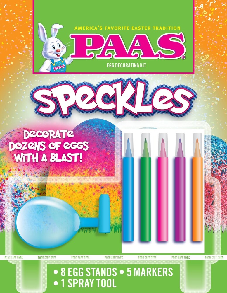 slide 1 of 1, Paas Speckled Egg Decorating Kit, 1 ct