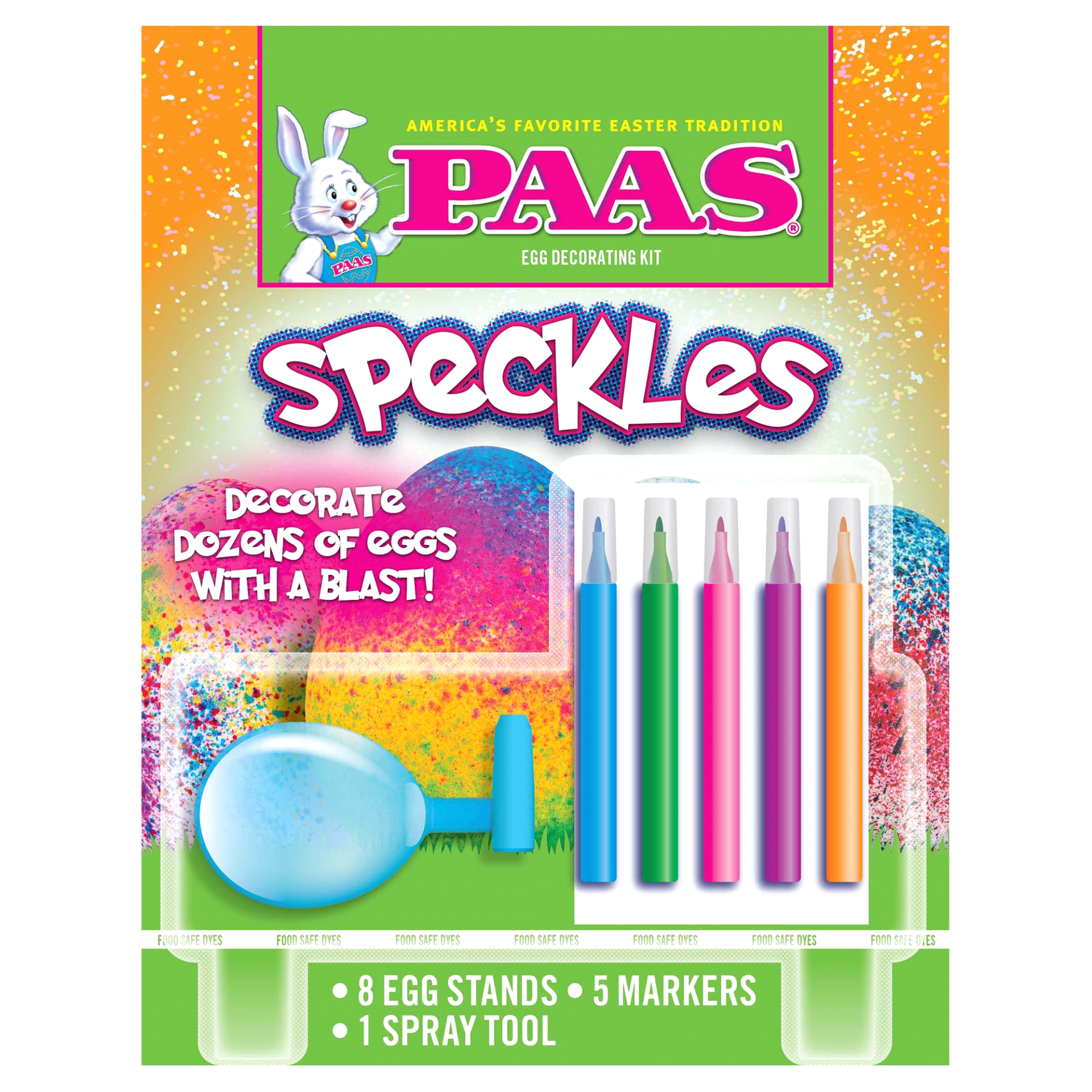 slide 1 of 1, Paas Speckles Easter Egg Decorating Kit, 1 ct