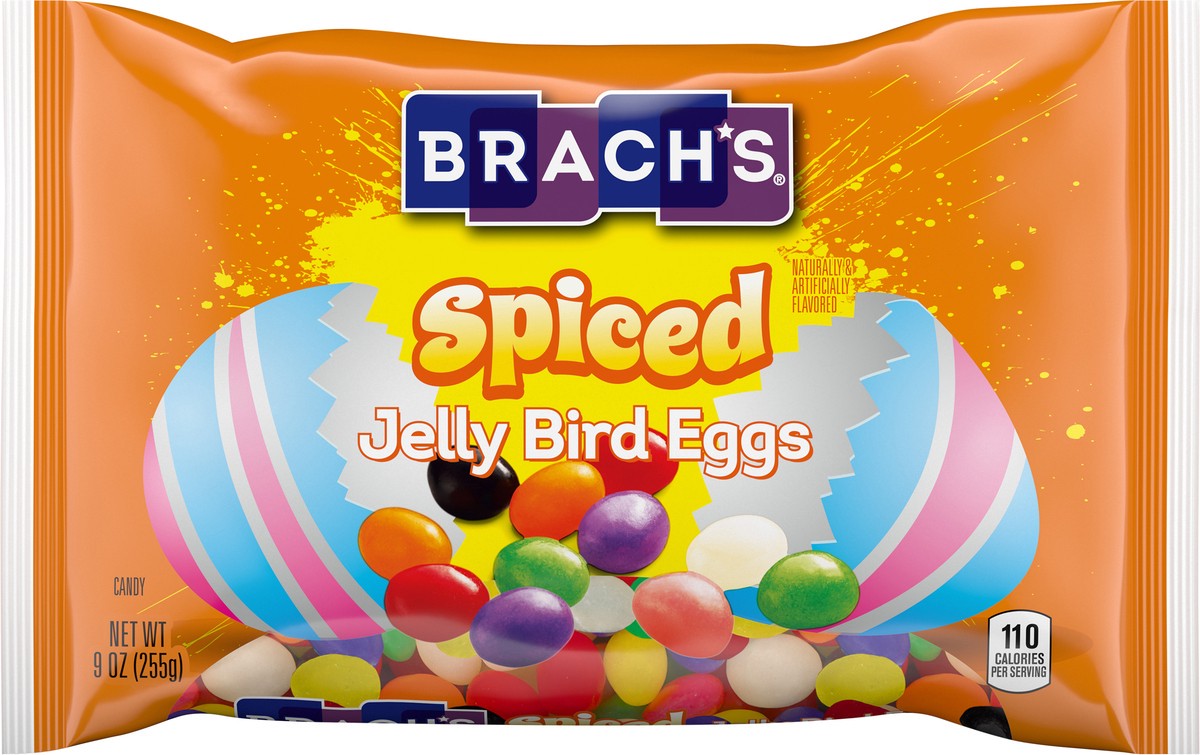 slide 3 of 13, BRACH'S 07139 155100 Spiced Jelly Bird Eggs LDB 3d 9oz No-PMT, 9 oz