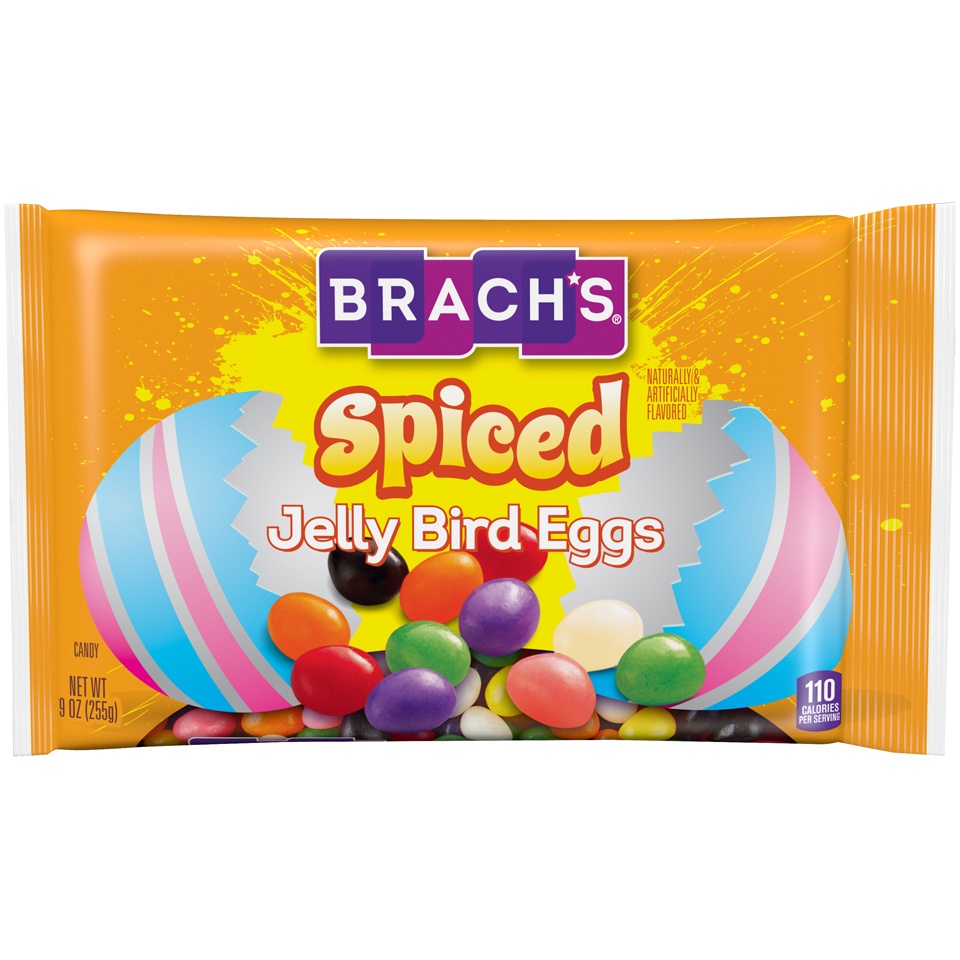 slide 1 of 8, Brach's Spiced Jelly Bird Eggs, 9 oz