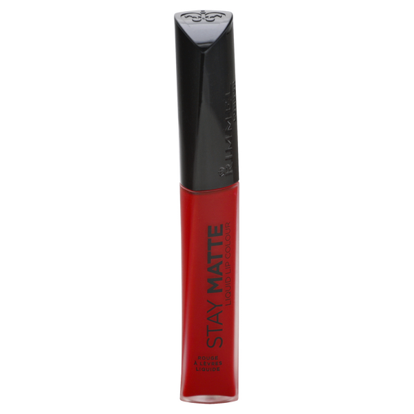 slide 1 of 1, Coty Inc. Rimmel London Liquid Lip Colour, Fire Starter 500, 0.21 oz