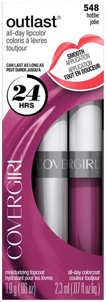 slide 1 of 1, Covergirl Hottie Outlast All-Day Lipcolor, 1 ct