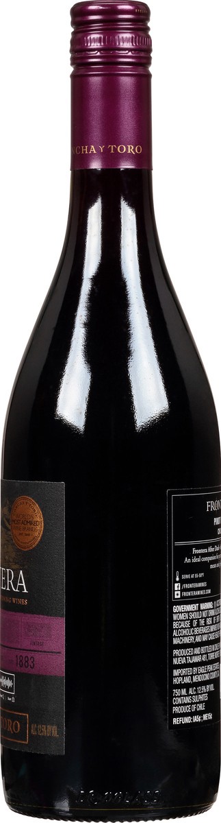 slide 3 of 9, Frontera Pinot Noir, 750 ml