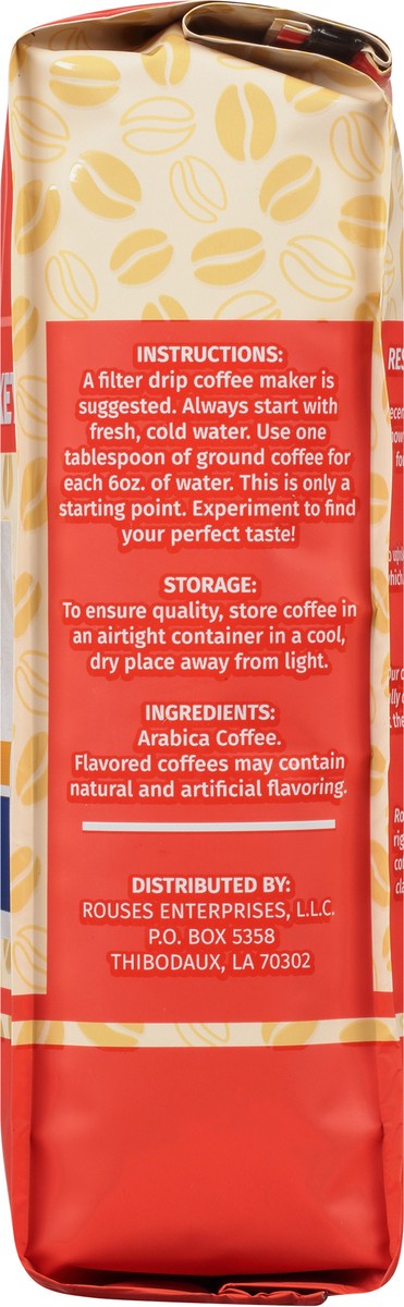 slide 8 of 11, Rouses Markets French Roast Ground Coffee 10 oz, 10 oz