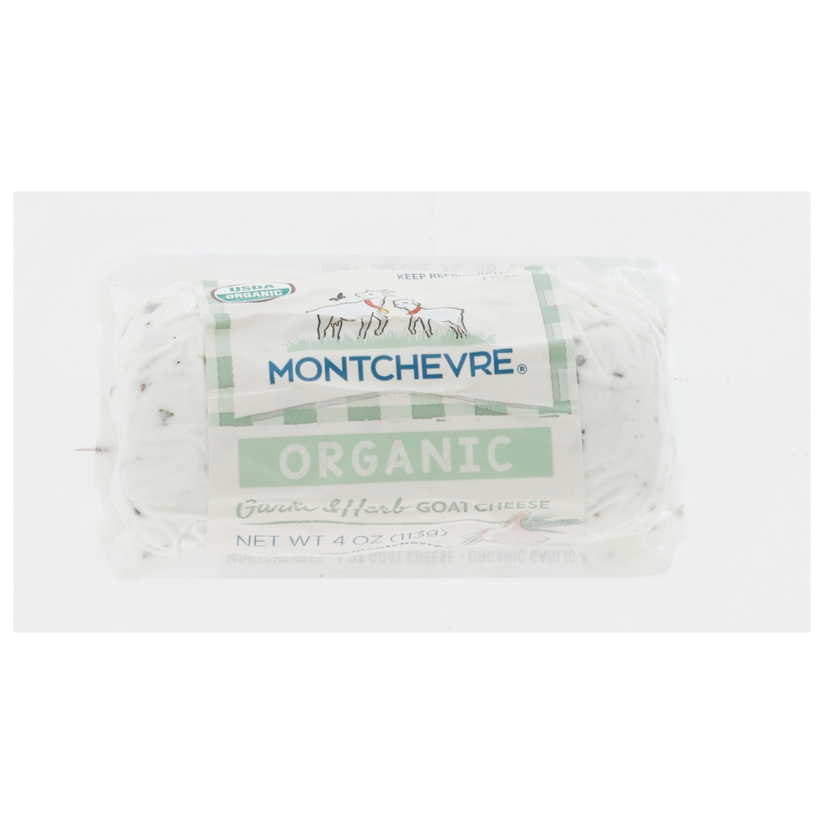 slide 1 of 5, Montchevre Goat Cheese Organic Garlic & Herb Cd, 4 oz