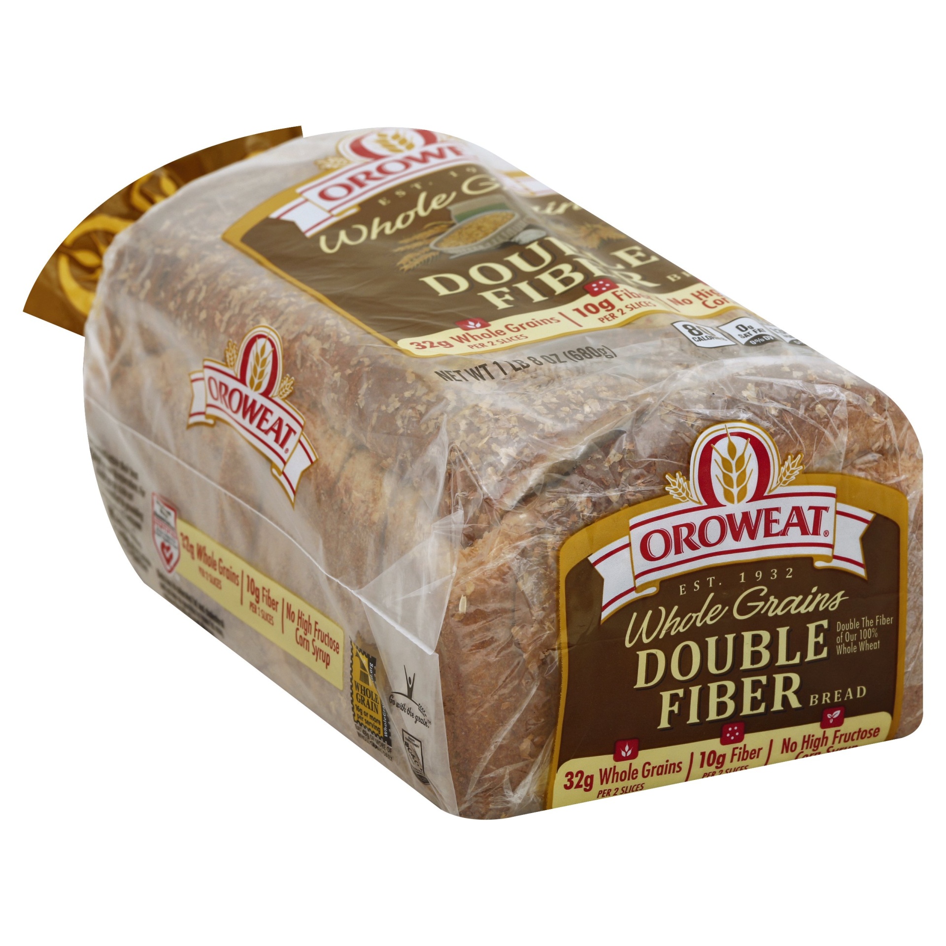 slide 1 of 9, Arnold Oroweat Double Fiber Bread - 24oz, 