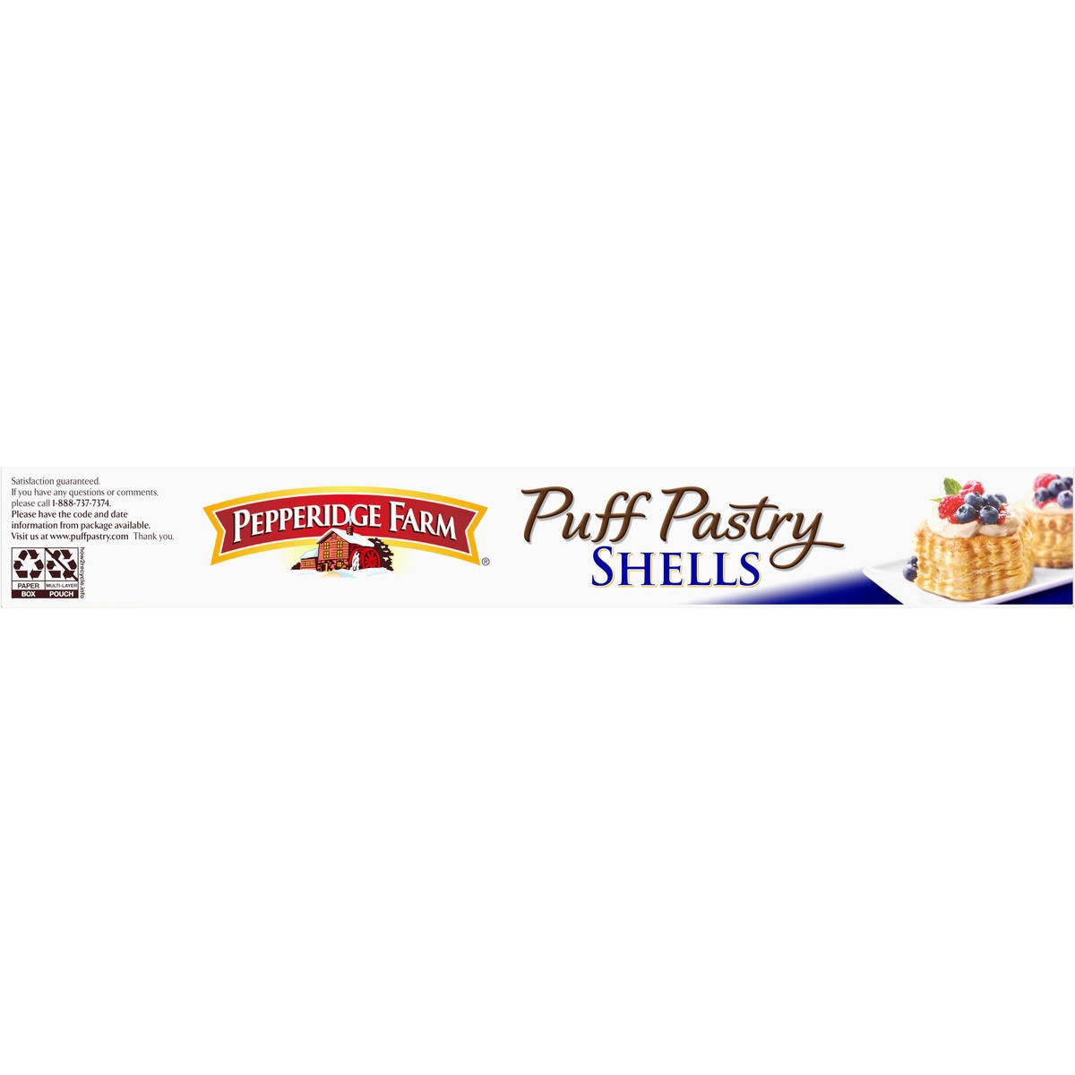 slide 9 of 9, Pepperidge Farm Puff Pastry Shells Frozen, 6-Count, 10 oz. Box, 10 oz