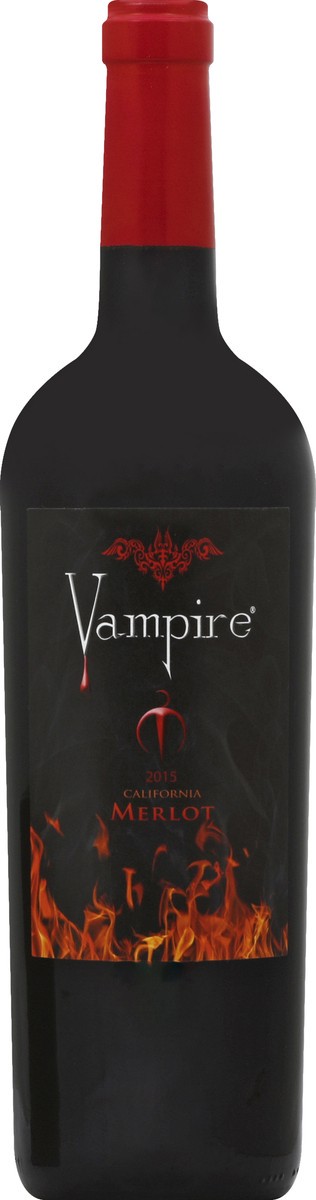 slide 1 of 2, Vampire Merlot 750 ml, 750 ml