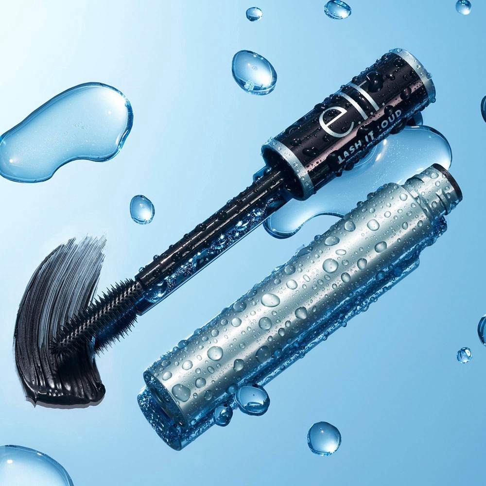 slide 2 of 7, e.l.f. Waterproof Black Mascara 0.23 fl oz, 0.23 oz