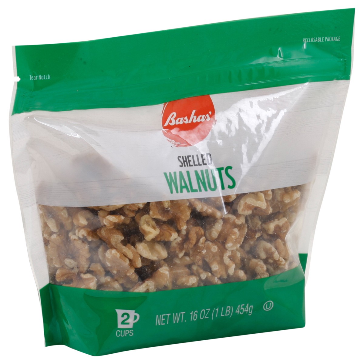 slide 4 of 13, Bashas Shelled Walnuts, 16 oz