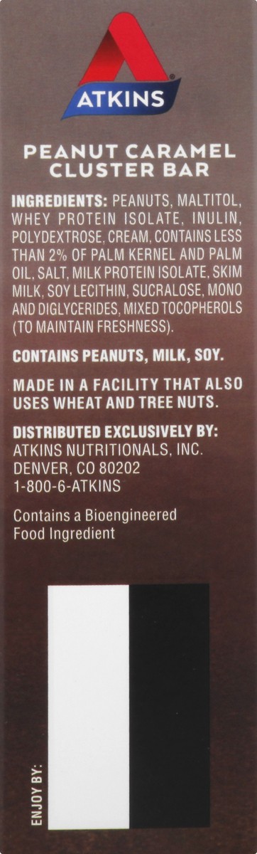 slide 8 of 9, Atkins Endulge Peanut Caramel Cluster, 5 ct; 1.2 oz
