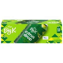Big K Citrus Drop Soda - 12 ct; 12 fl oz