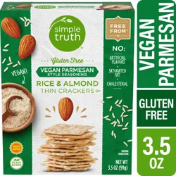 Simple Truth Vegan Parmesan Rice & Almond Thin Crackers