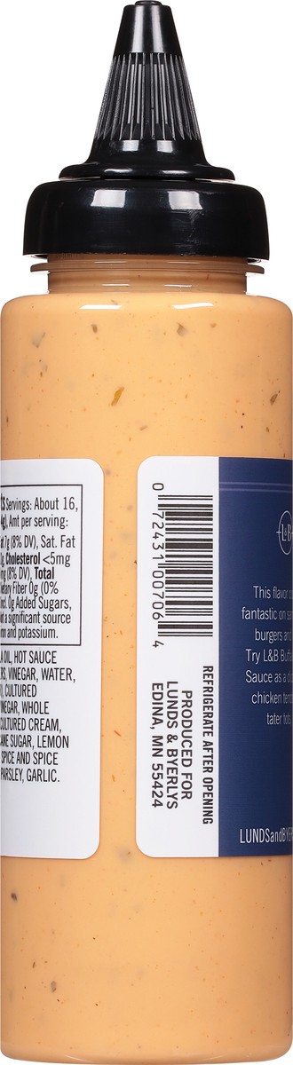 slide 9 of 13, Lunds & Byerlys Garnishing Buffalo Ranch Sauce 7.75 oz, 7.75 oz