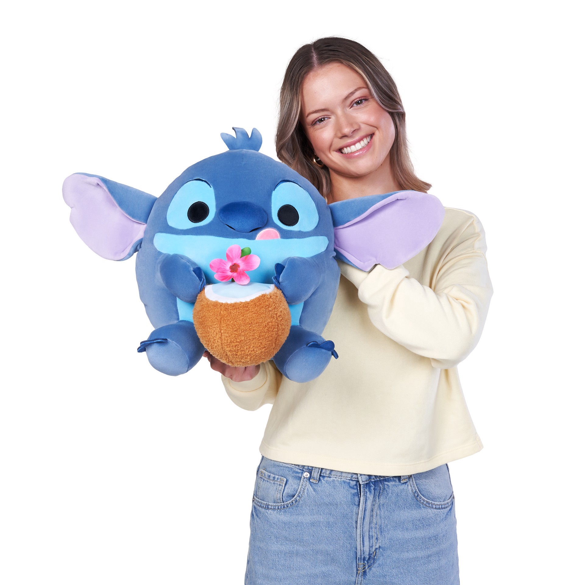 slide 2 of 2, Zuru Snackles Disney 14" Stitch With Coconut Plush, 14 in