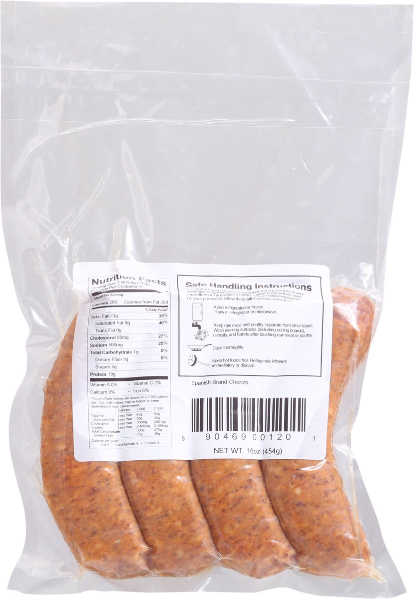 slide 6 of 12, Uli's Famous Sausage Spanish Brand Chorizo 16 oz, 16 oz