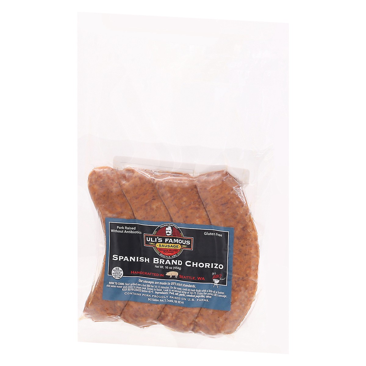 slide 5 of 12, Uli's Famous Sausage Spanish Brand Chorizo 16 oz, 16 oz