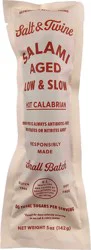 Salt & Twine Salt And Twine Salami Hot Calabrian - 5 OZ