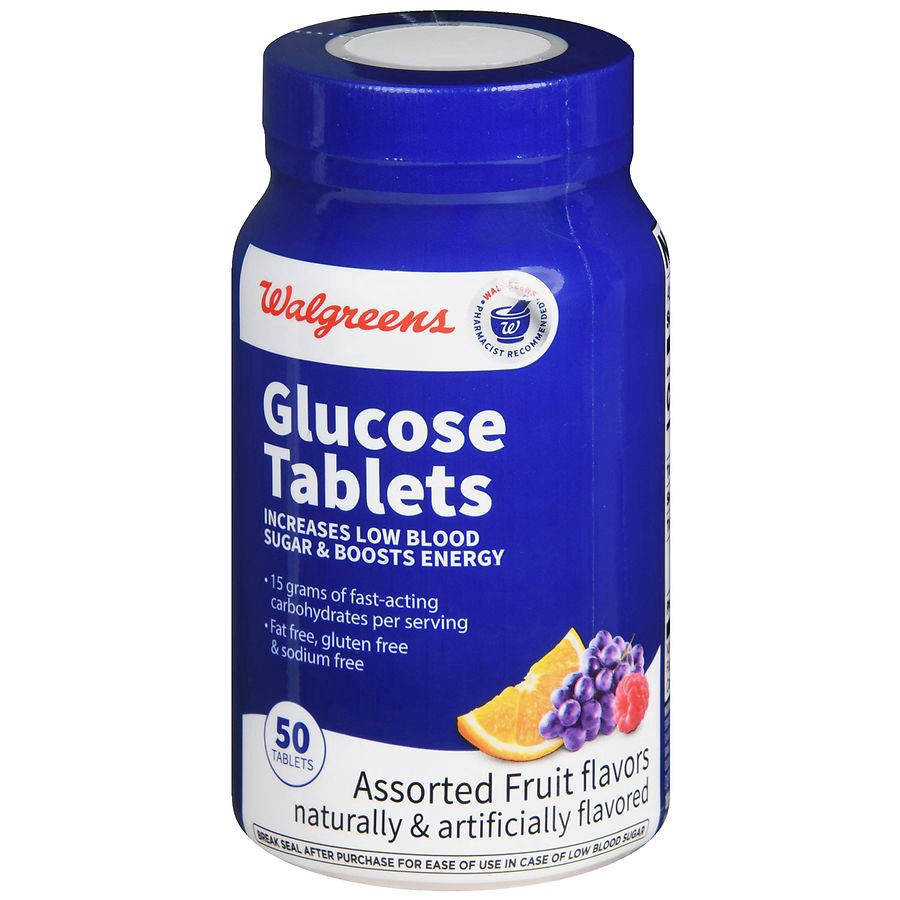 slide 1 of 5, Walgreens Glucose Tablets Fruit, 50 ct
