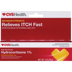slide 1 of 1, CVS Health Hydrocortisone 1% Maximum Strength, 1 oz; 28 gram