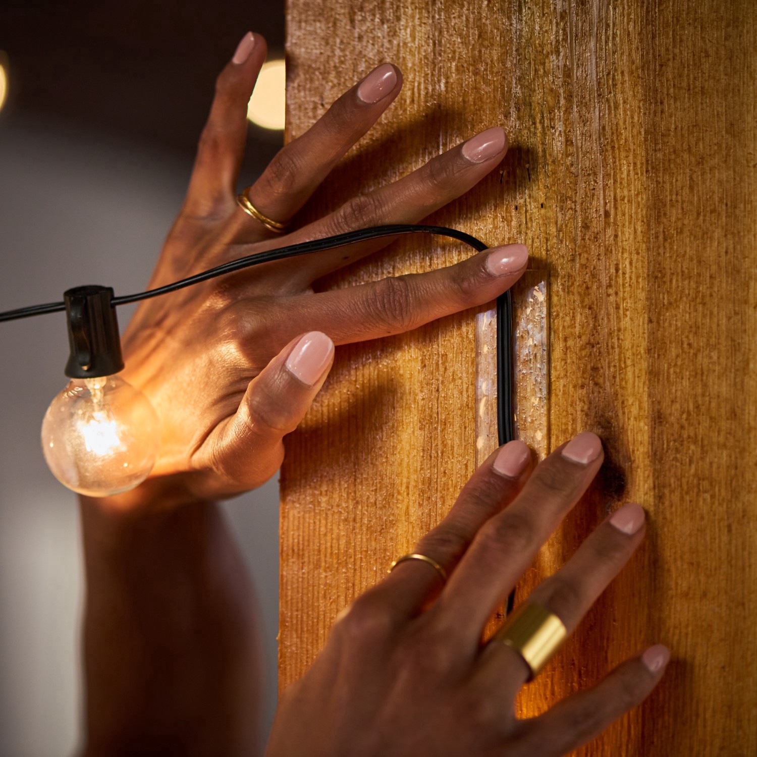 slide 3 of 5, Duck Brand Duck Max Strength Nano-Grab Gel Mounting Tape, 0.94 in x 5 ft