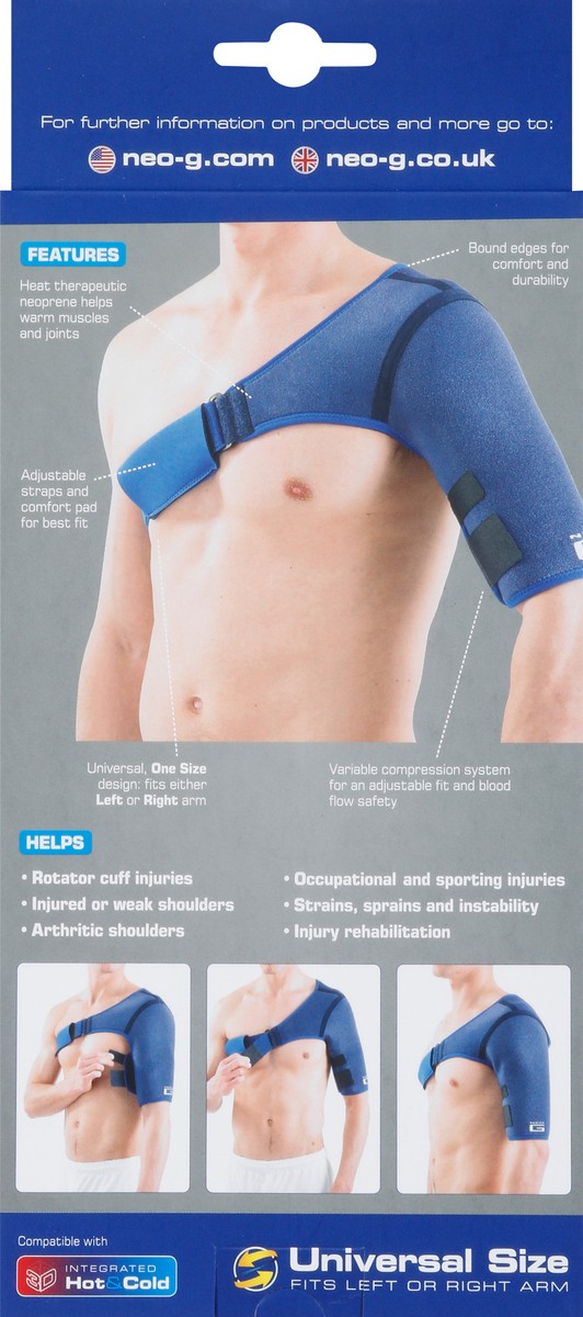 slide 9 of 9, Neo G Shoulder Support, Adjustable Size, 1 ct