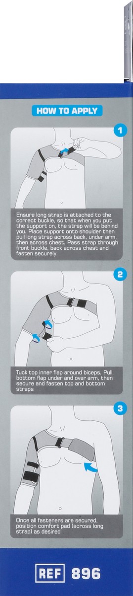 slide 4 of 9, Neo G Shoulder Support, Adjustable Size, 1 ct