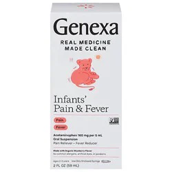 Genexa Infants Pain & Fever Oral Suspension - 2 Fl. Oz.