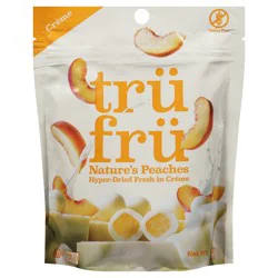 Tru Fru Peaches N' Cream, 4.2oz Bag