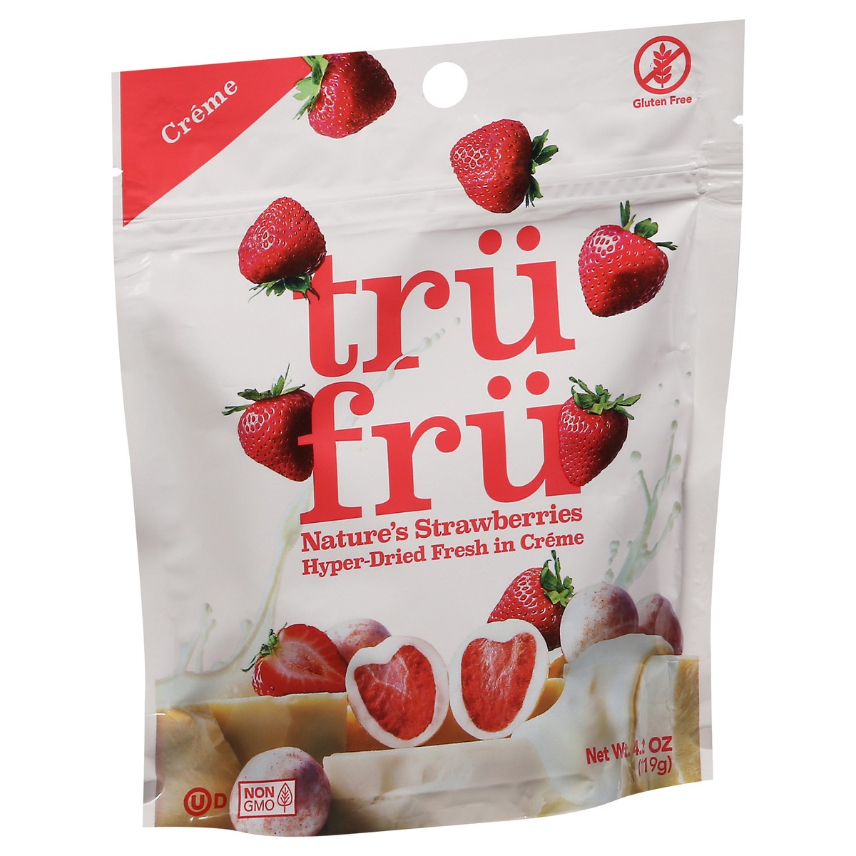 slide 12 of 13, Tru Fru Creme Nature's Strawberries 4.2 oz, 