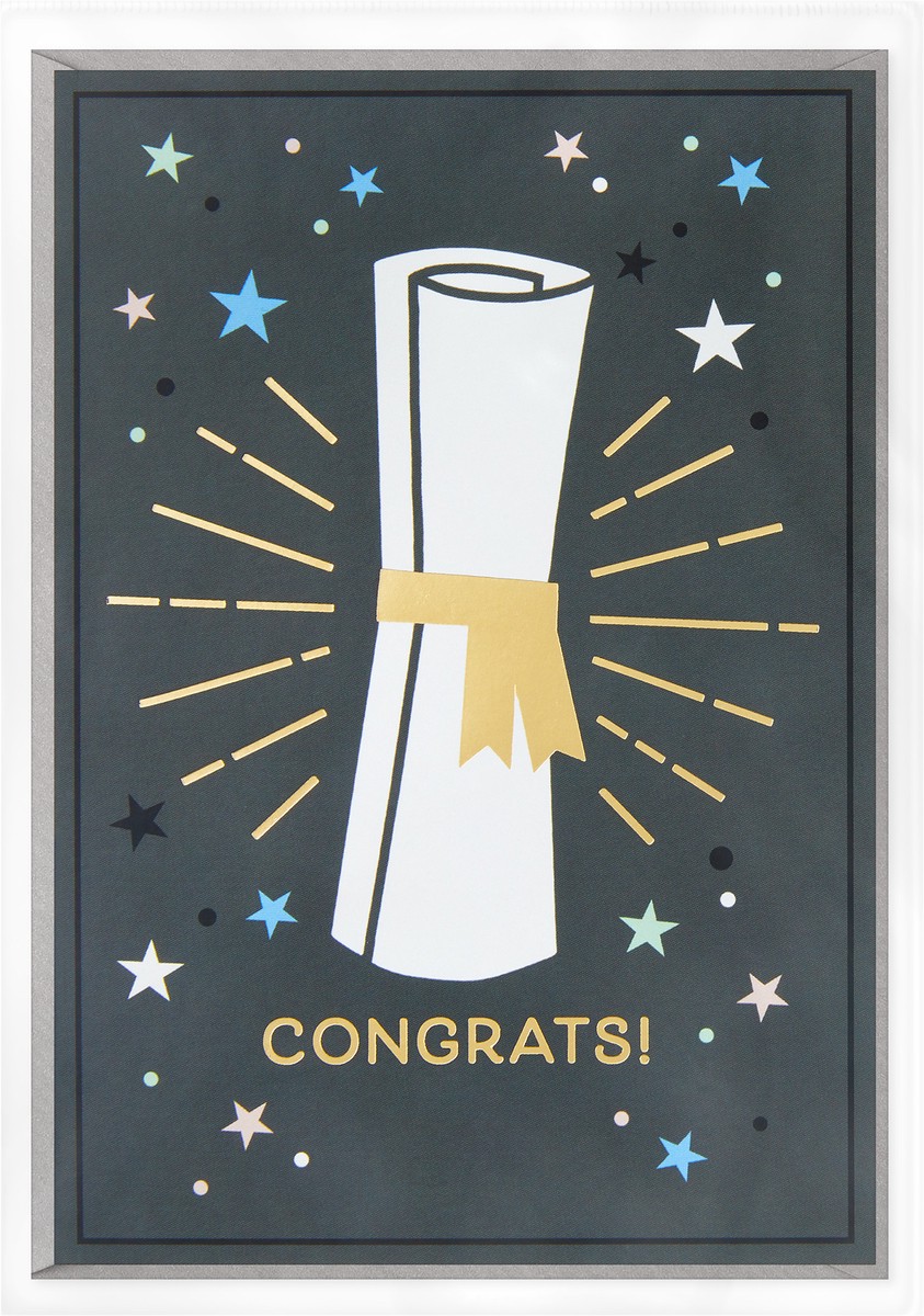 slide 3 of 3, Hallmark Dipolma Graduation Card Multipack, 1 ct
