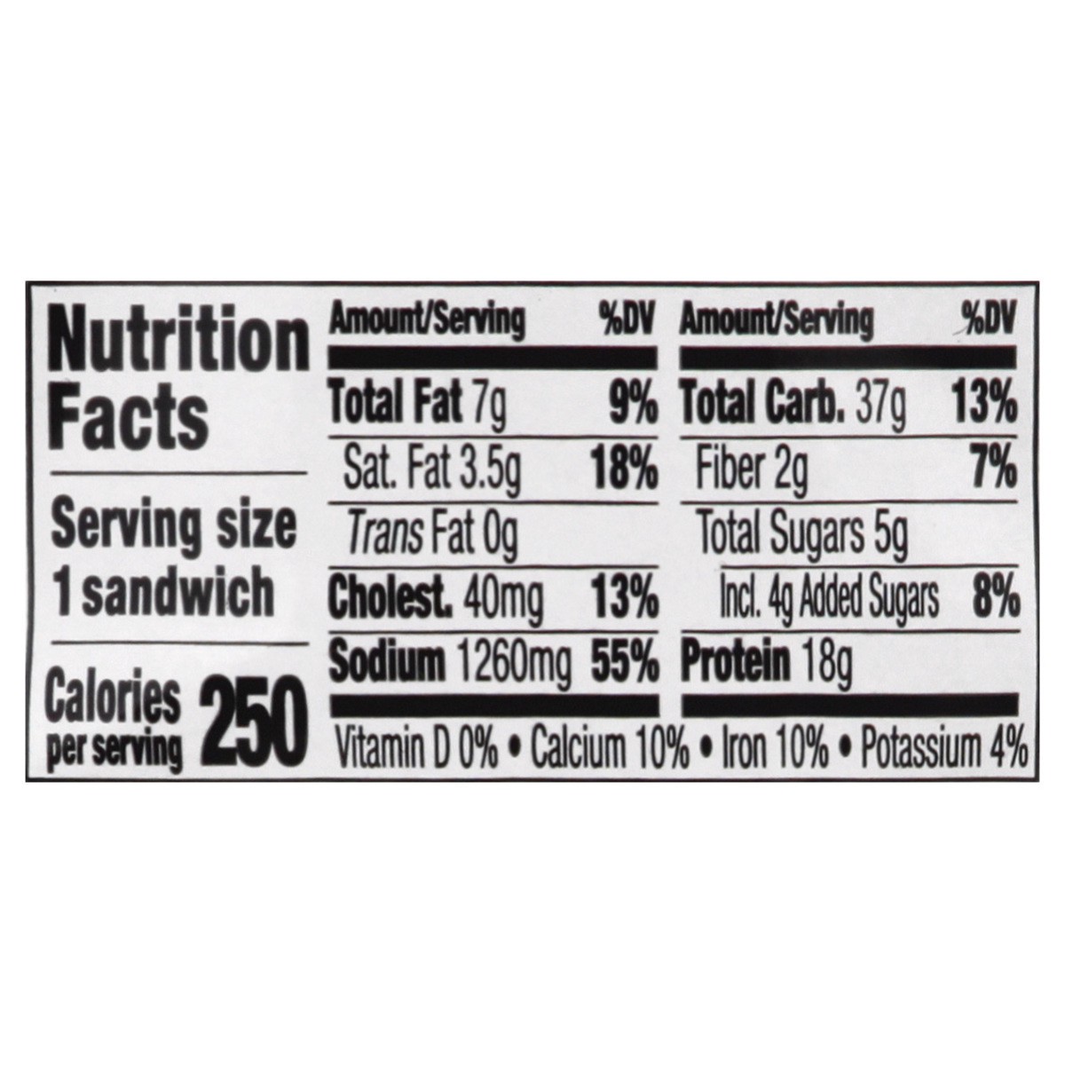 slide 3 of 10, Deli Express Smoked Ham & Cheese Sandwich 4.6 oz, 4.6 oz