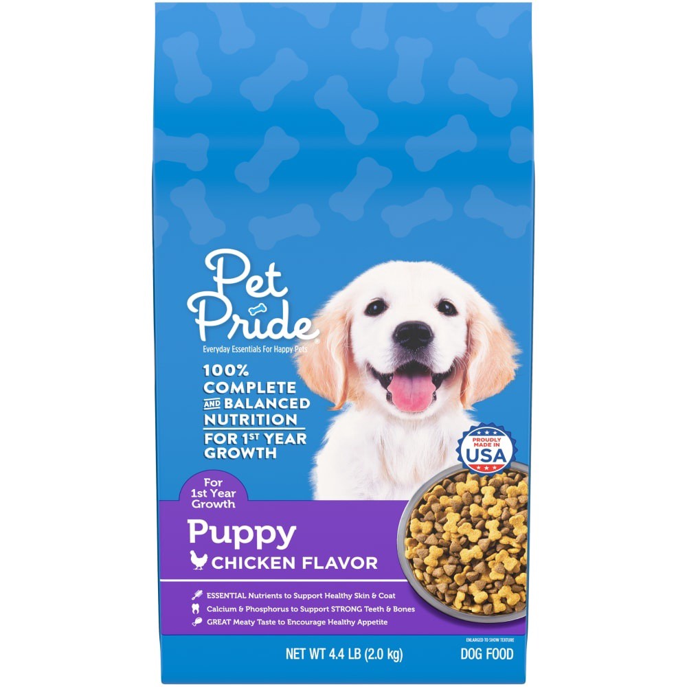 slide 2 of 3, Pet Pride Chicken Flavor Puppy Food, 4.4 lb