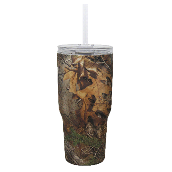 slide 1 of 1, Cold-1 Realtree CamoThermal Tumbler, 34 oz