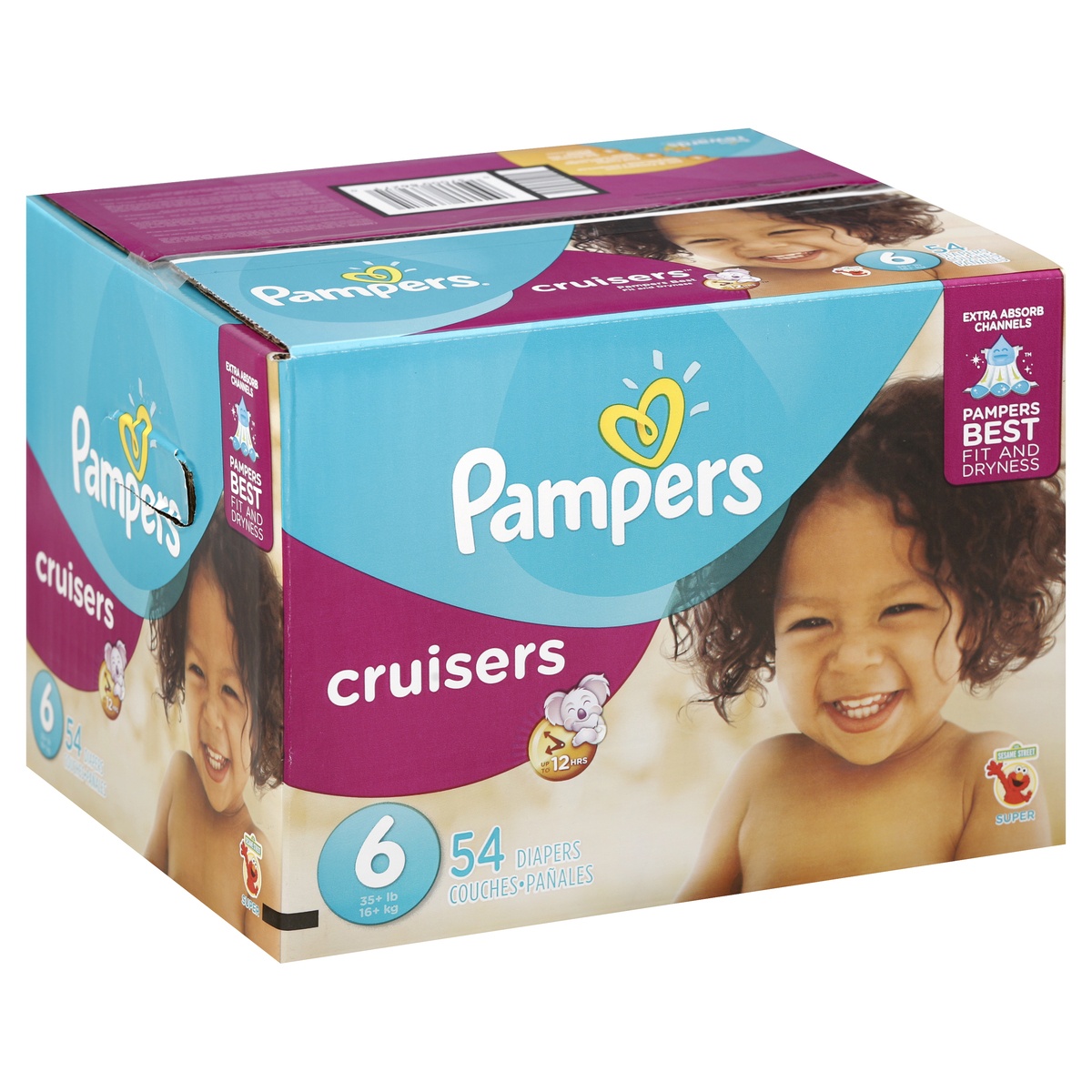 slide 1 of 1, Pampers Diapers 54 ea, 54 ct
