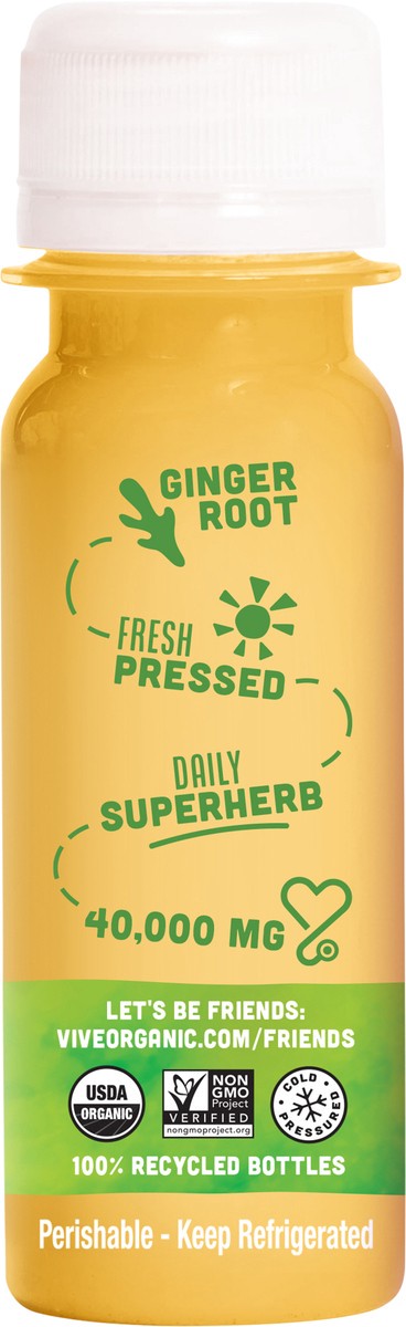 slide 2 of 4, Vive Organic Pure Boost Ginger Shot (2oz bottle), 2 fl oz