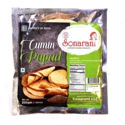 Sonarani Cumin Papad 200G