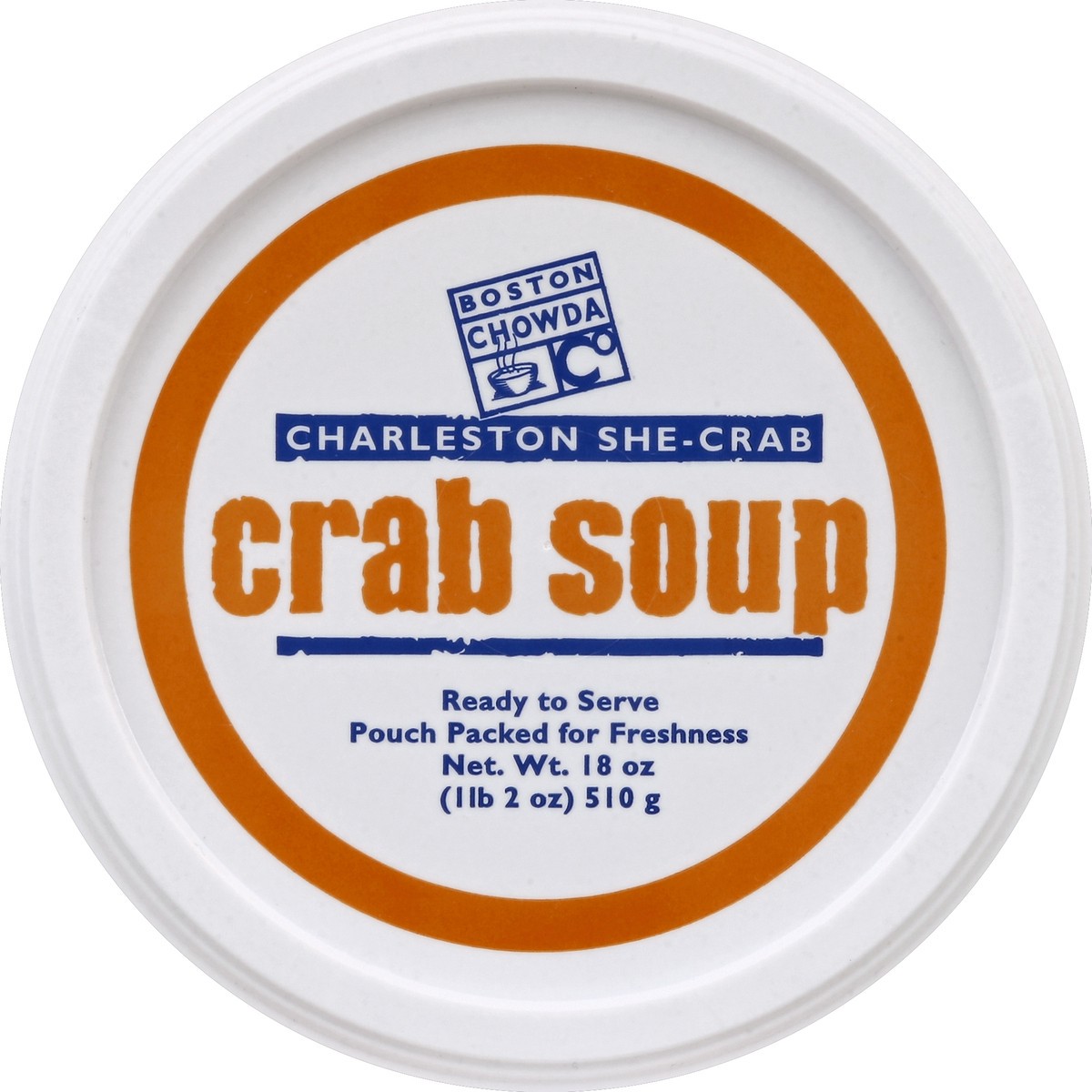 slide 2 of 3, Boston Chowda Co. Boston Chowda Soup Charleston Crab, 18 oz