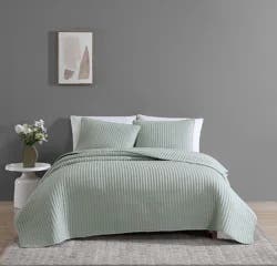 Eden Home 3 Piece Quilt Set, King