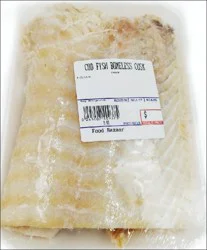 Fish & Meat Cod Fish Boneless Cusk