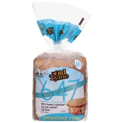 Old Tyme Seeded Rye Bread 15 oz