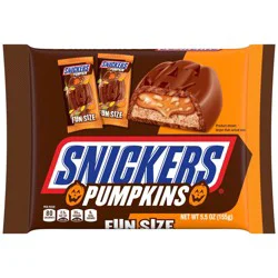 Snickers Halloween Choc Bar Pumpkins