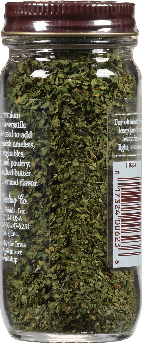 slide 3 of 7, Spice Islands Organic Parsley 0.5 oz. Jar, 0.5 oz