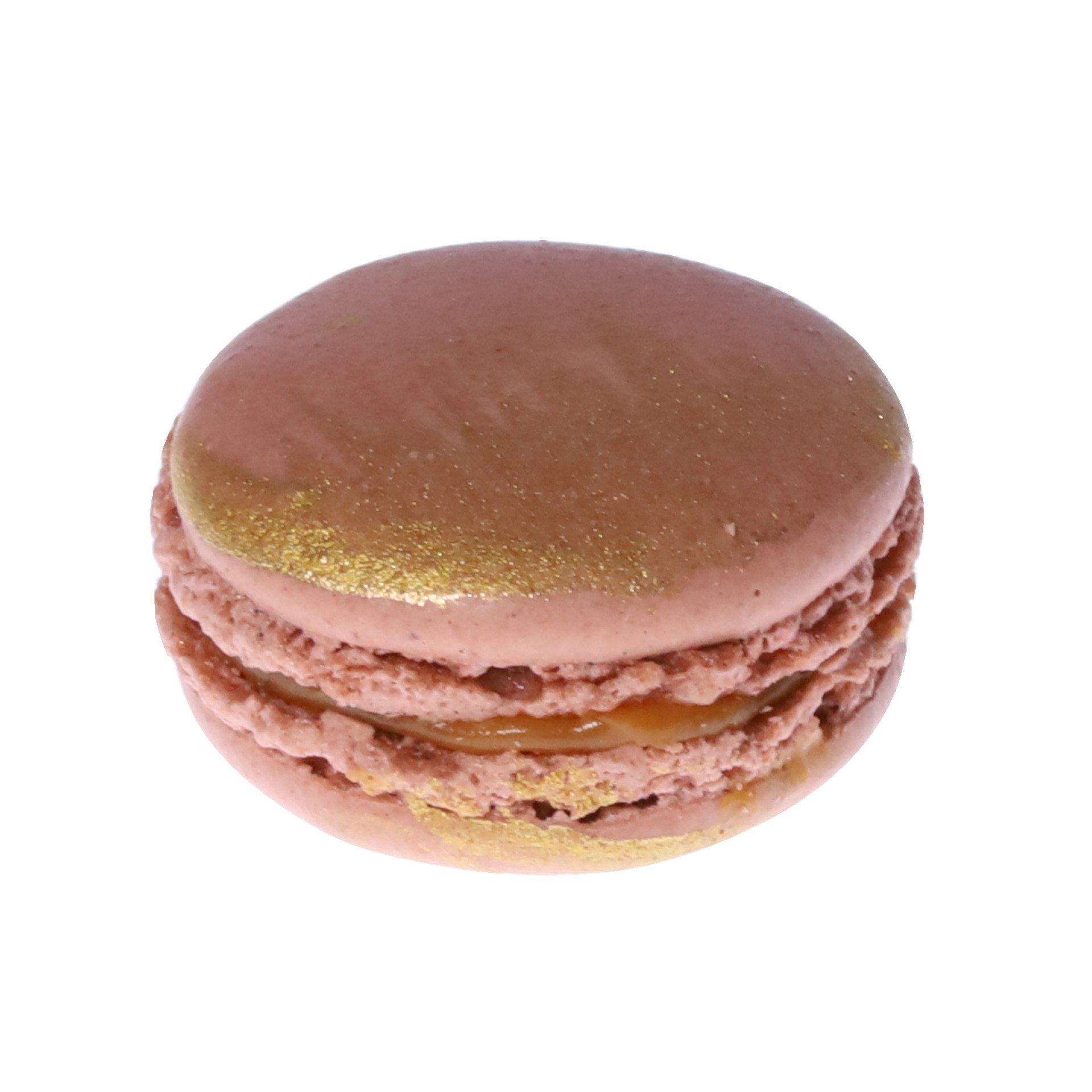 slide 1 of 1, H-E-B Bakery Salted Butter Caramel Macaron Cookie, 1 ct